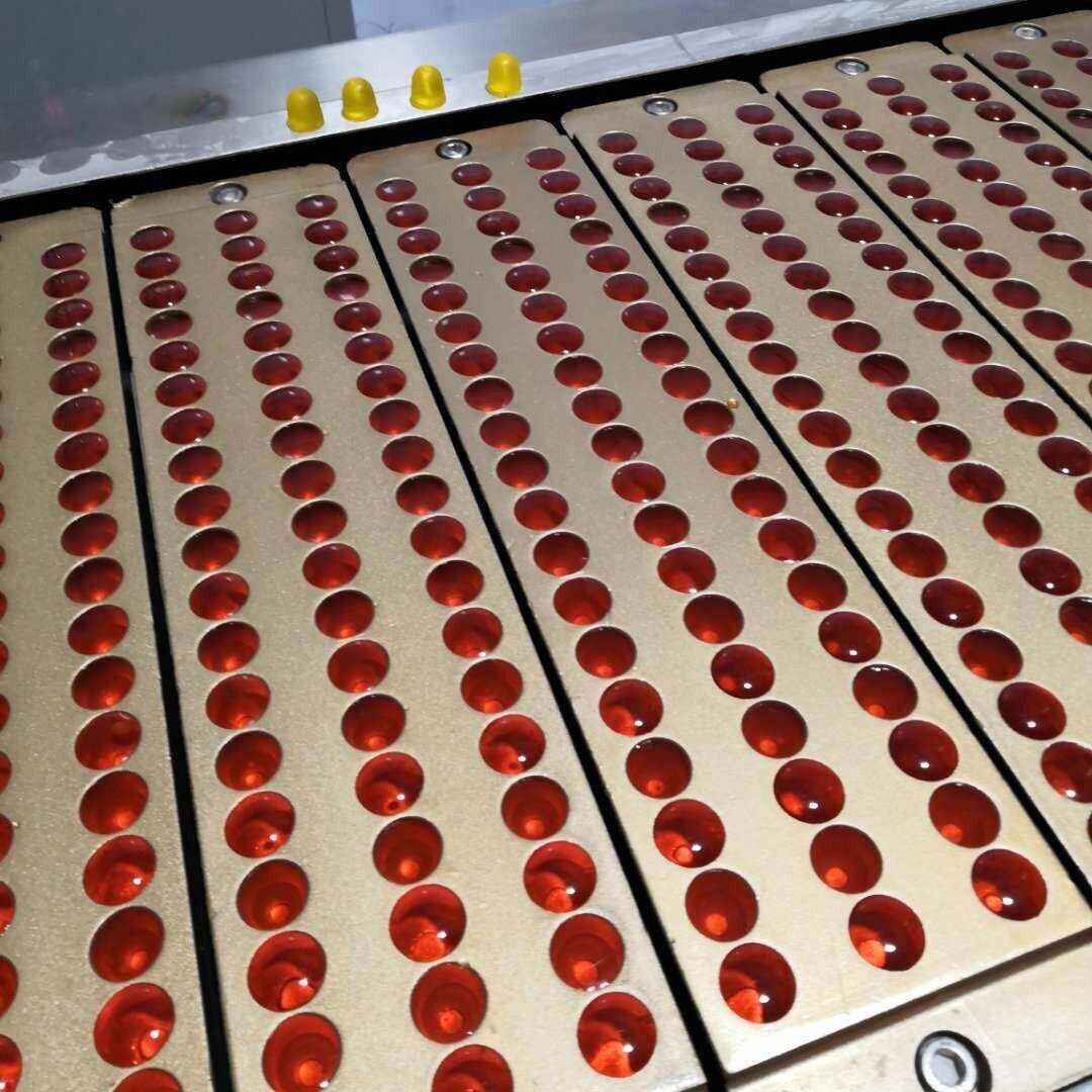 攀达机械150排浇注机用铝合金3D立体软糖硬糖糖果模具
