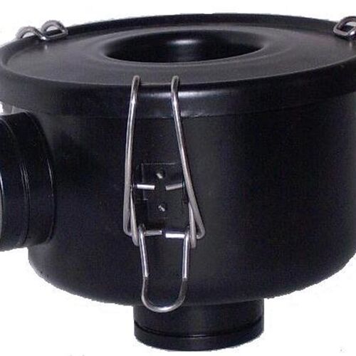 优质真空泵空气过滤器F003,1.2寸接口为内螺1 1/4外径185mm高170