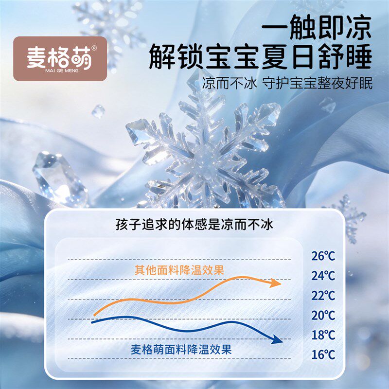 婴儿连体衣睡裙居家服夏季薄款宝宝夏天儿童分腿睡袋睡衣四季通用