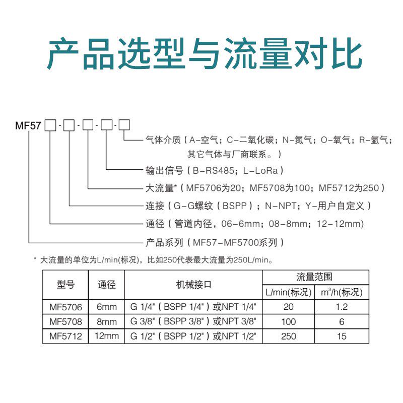 气体质量流量计MF5712压缩空气氮气氧气氩气二氧化碳MF5706流量表