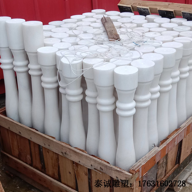 石雕鱼缸花盆荷花缸花钵仿古青石汉白玉门海圆缸庭院石材中式摆件