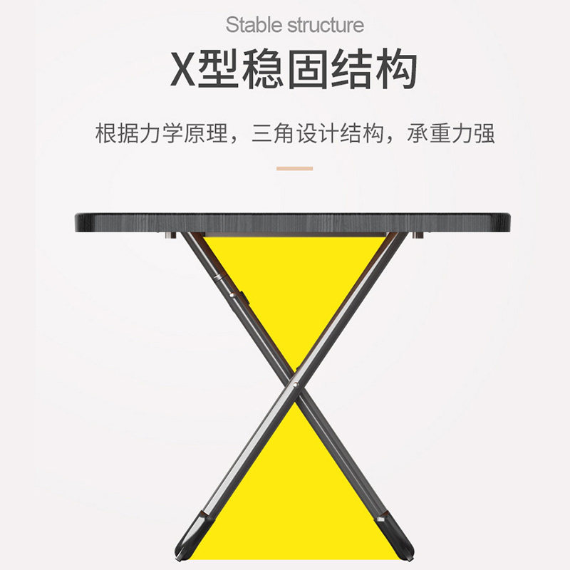 简约可折叠餐桌椅组合小圆桌简易小户型吃饭桌子家用休息区洽谈桌