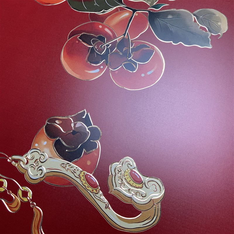 铜雕画事事如意师傅手工錾刻客厅画玄关画书房挂画装饰画黄铜板画