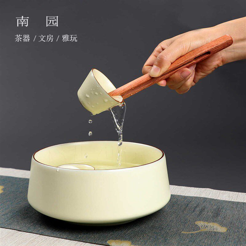 实木茶道六君子红木六件套新款茶夹子茶艺功夫茶具零配件泡茶工具