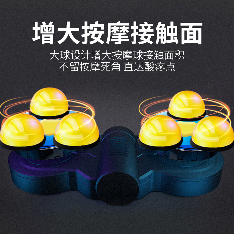 背部按摩器背部经络疏通按摩器揉捏按摩器仪腰部按摩电动按摩靠垫