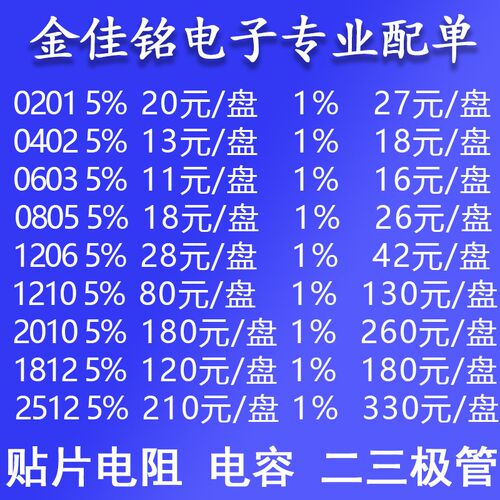 贴片三极管 S8050 S8550 S9013 S9014 S9015 S9018 SS8050 整盘