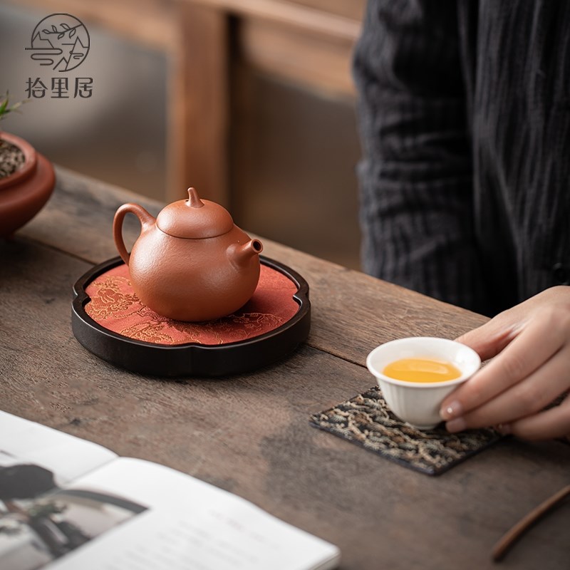 竹制干泡台小型茶盘家用泡茶2026新款木质茶台壶承茶杯茶具茶托盘