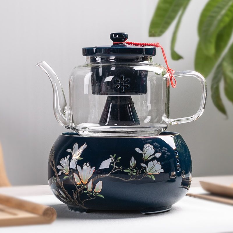 电陶炉茶炉加厚高硅玻璃煮茶器烧水泡茶家用煮茶壶触摸陶瓷电陶炉