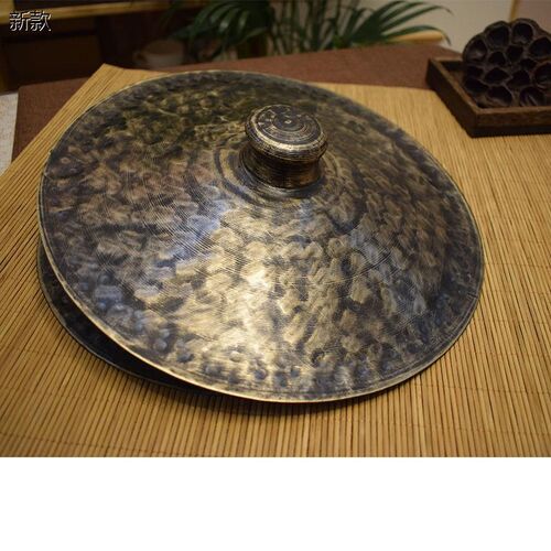 青铜手工老式旧闭口开口大铙大镲老钹28公分30 33铙钹一套法器铙