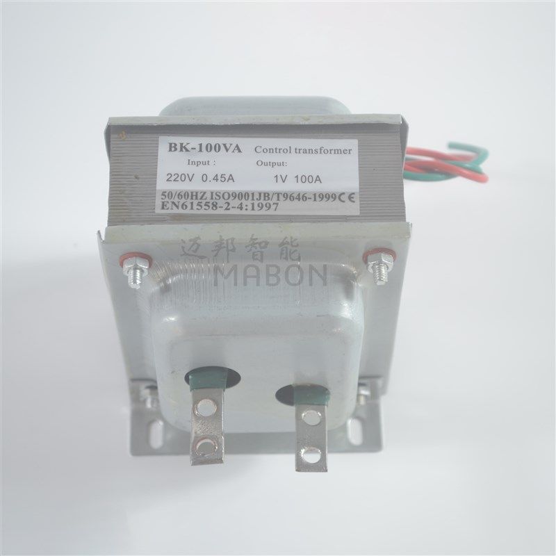 全自动打包机烫头变压器温度加热变压器BK-100VA温控器220V变1V温