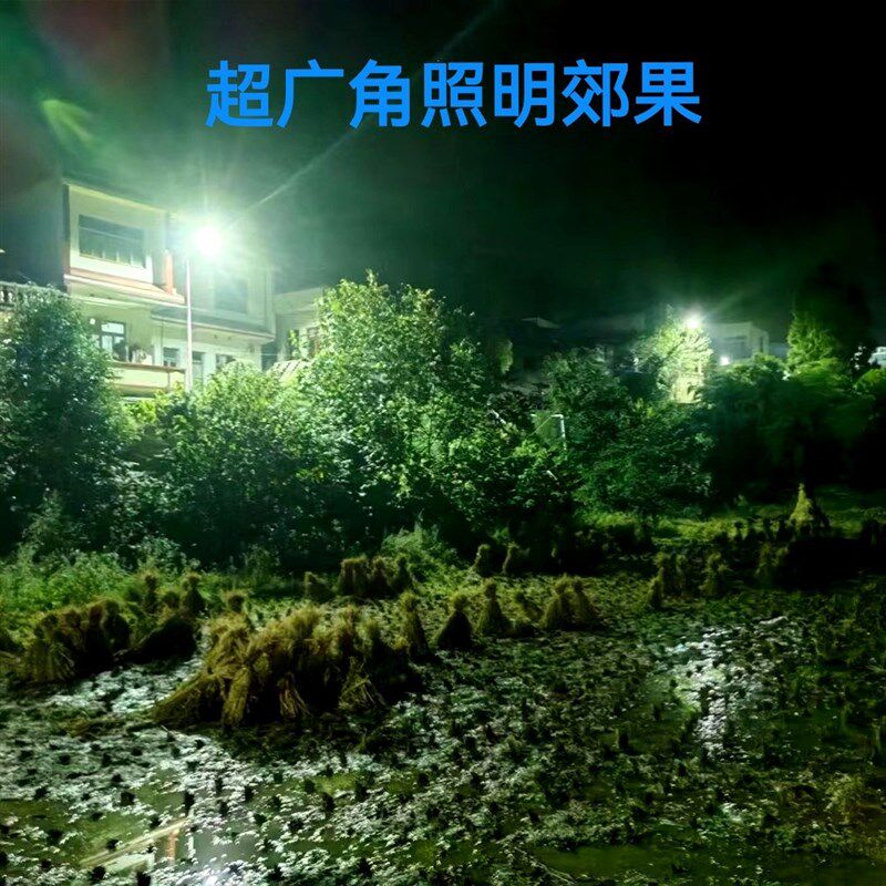 户外太阳能路灯12V维修配件灯头带电池防水60W一体灯老旧改造高亮
