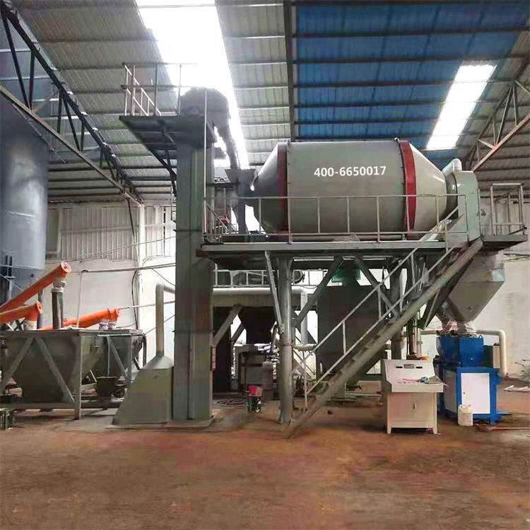 粉刷石膏生加工水产设备60 实体厂家优惠销售  泥石自流平搅拌膏