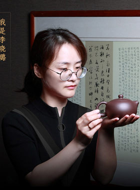 【畅陶】宜兴紫砂壶纯手工茶壶家用茶具大容量 李晓璐西施壶套装