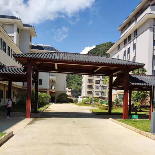 玻璃纤维彷古瓦屋簷门头装饰瓦【按客户洽谈清单发货】