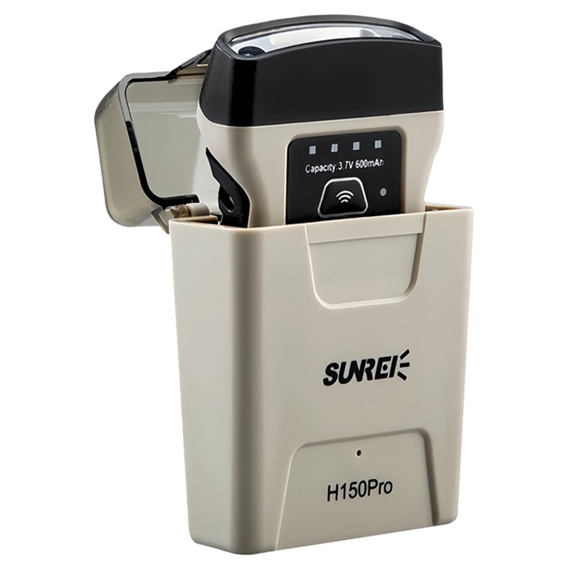 山力士H150pro 充电感应帽夹灯超长续航锂电小头灯钓鱼专用帽檐灯