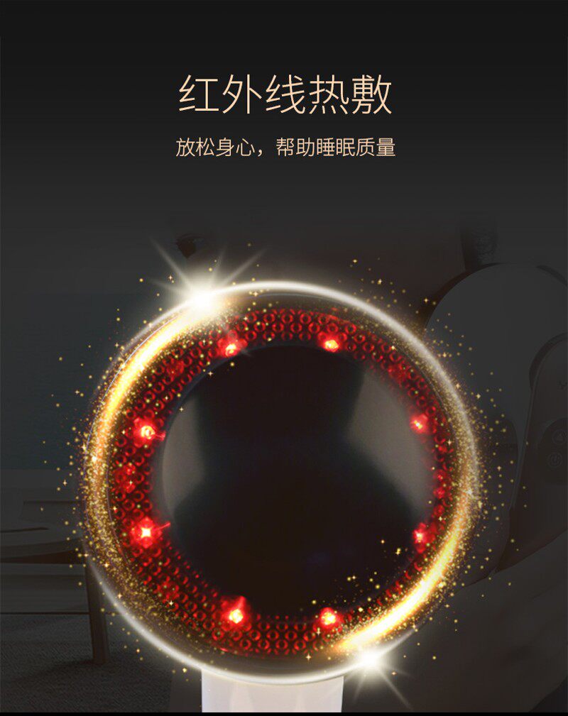诺嘉703美体仪海豚按摩器棒充电手持式颈部腰部肩部多功能推脂机