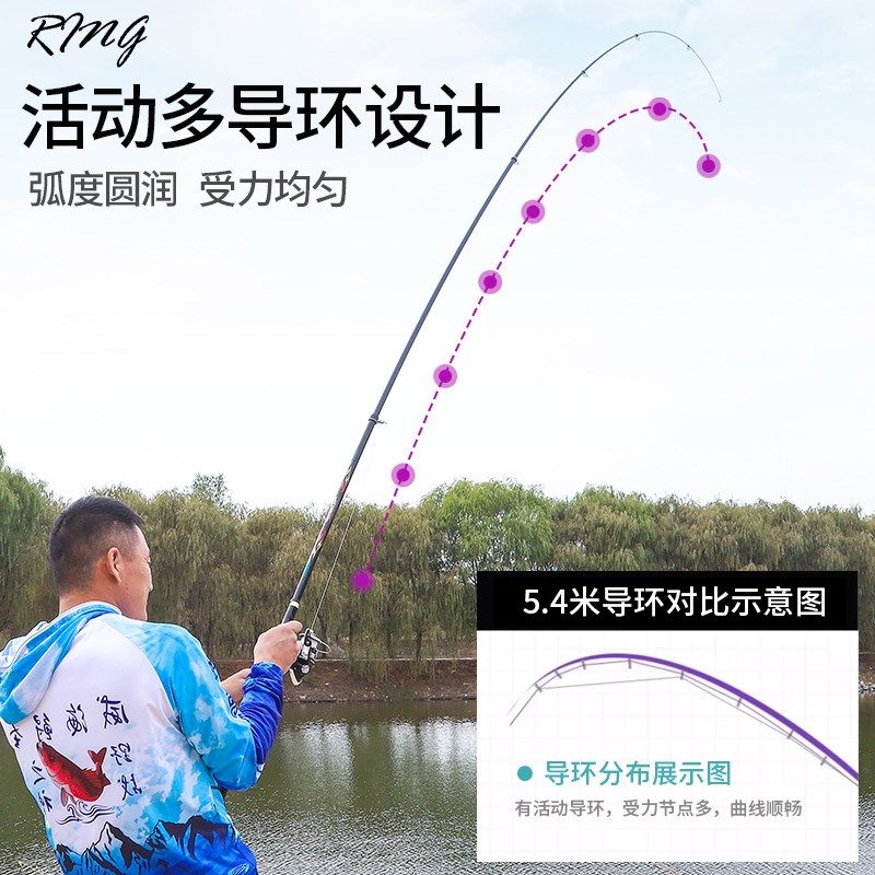 淡海矶竿矶钓竿357号矶杆远投2819调抛竿超轻硬滑漂杆专业碳素