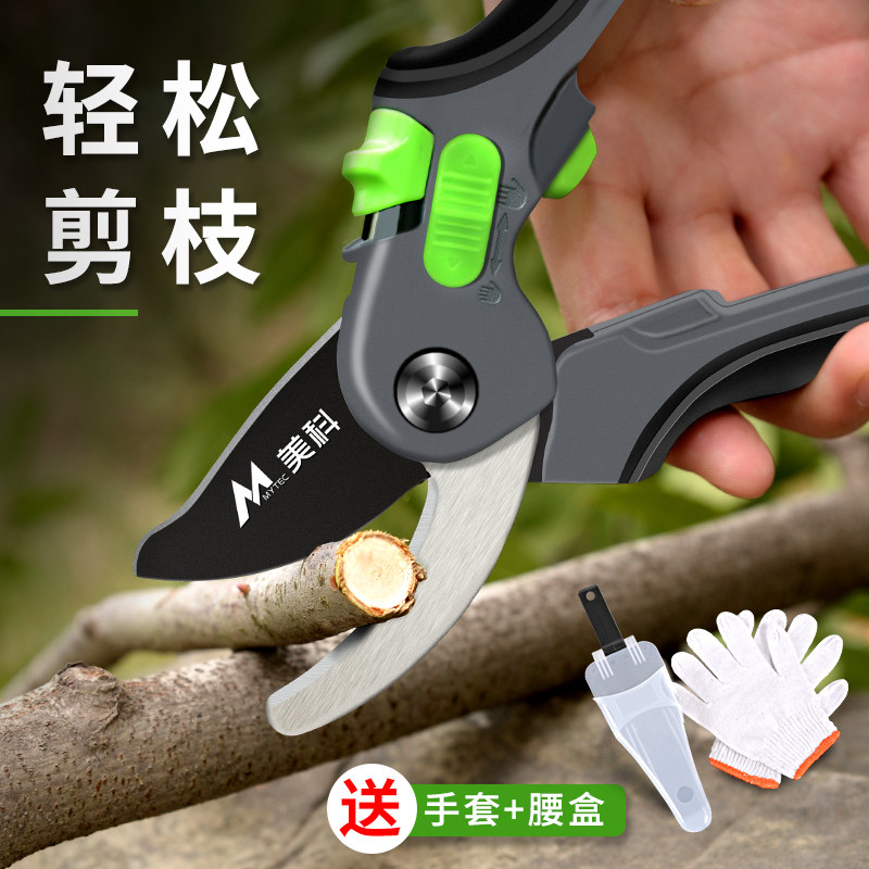 果树剪枝剪刀修枝剪园艺修剪树枝园林专用修花剪省力果枝剪粗枝剪图片