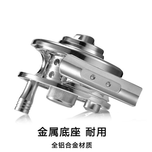 飞钓全金属渔轮带泄力超轻前打轮矶竿冰钓渔线轮冬钓鱼中通倍速轮