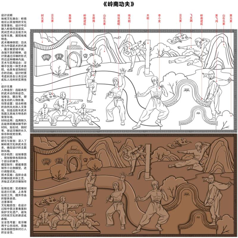 浮雕设计浮雕效果图设计壁画设计制作装饰立体雕塑红军中医背景墙