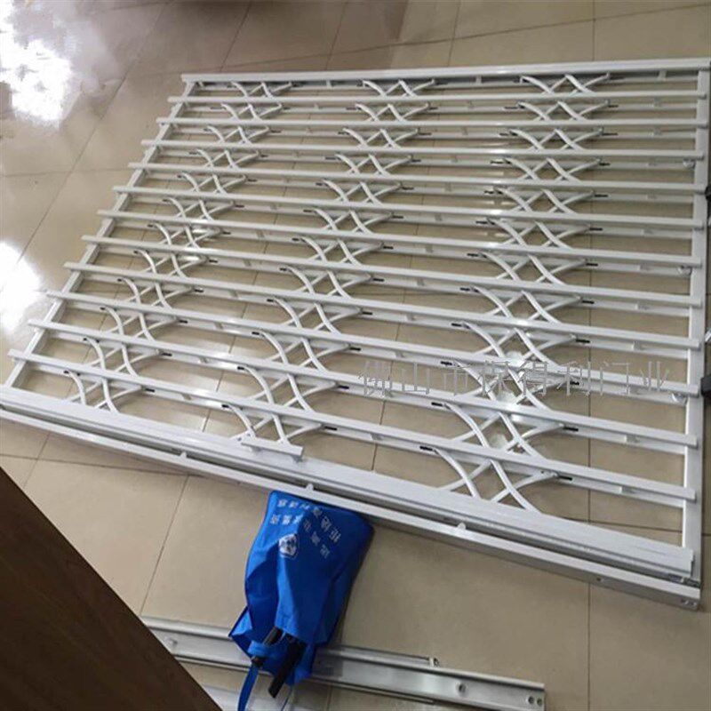 烤漆拉闸门折叠门拉门收缩门不锈钢防盗门防盗拉闸复古装饰门