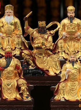 五路财神爷神像招财聚宝盆东南西北中路财神赵公明比干树脂摆件