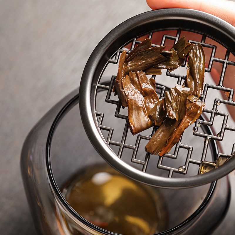 玻璃建水茶洗茶渣缸家用带盖子过滤茶渣桶水孟水洗功夫茶具零配件