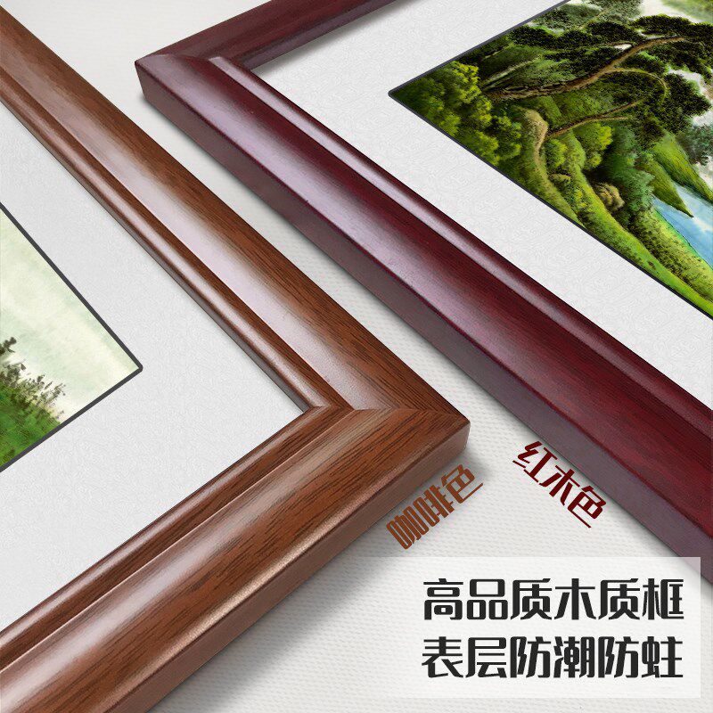 喜上眉梢挂画玄关喜鹊登梅报喜图装饰画寓意好的花鸟国画卧室床头