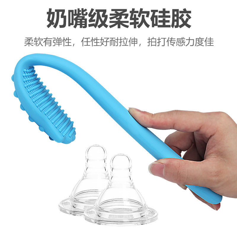 硅胶拍痧板家用养生保健拍打棒专用肩颈敲背按摩锤健身经络拍打器