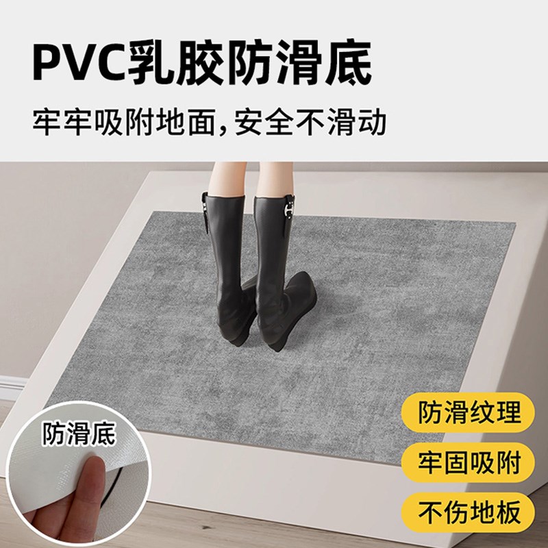 1mm超薄地垫不卡门防水防滑薄款入户门进门大门口PVC皮革地毯门垫
