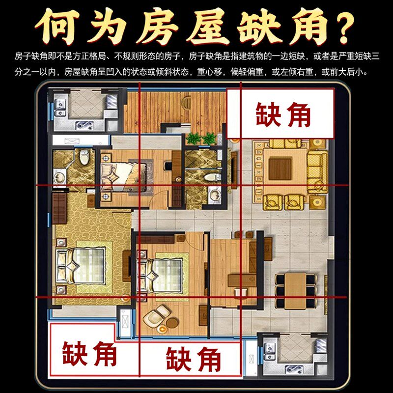天然黄玉材质坤离挂牌艮制卦牌八陶瓷东北西南房屋缺角玉石补角牌