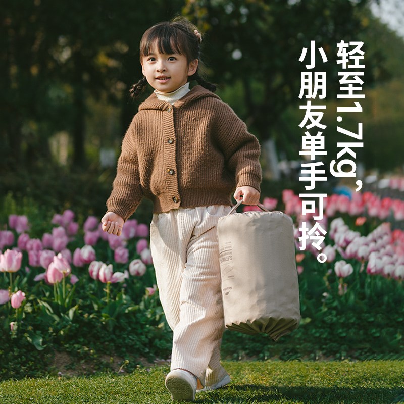 挪客加厚防潮垫户外自动充气垫便携露营帐篷地垫睡垫床垫春游垫子
