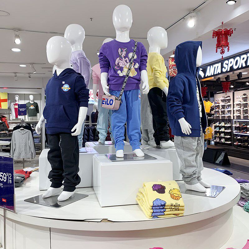 儿童模特道具全身小孩人台假人模型人偶橱窗服装童装店鞋子衣架子