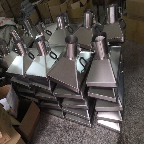 不锈钢集气罩定制工业焊接锡流水线万向排吸烟罩排风设备通风除尘