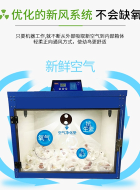 中号AODL63黄色恒温成品发货鸟用保暖鹦鹉幼鸟育雏宠物保温箱包邮