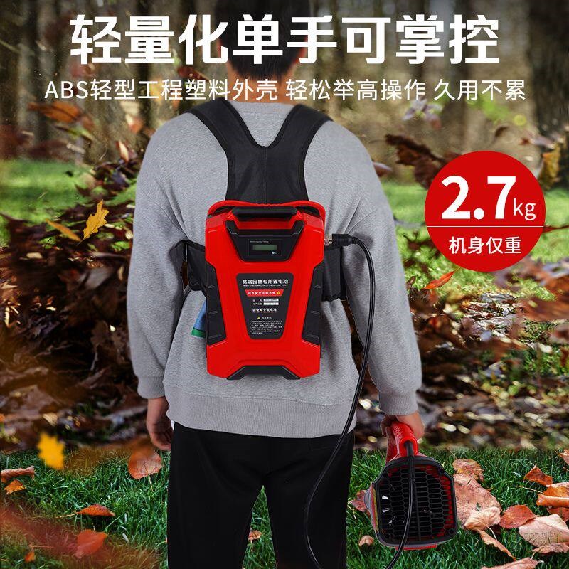 兴虎大功率背负手持锂电吹风机吹雪落叶公道绿化路电动树叶吹灰尘