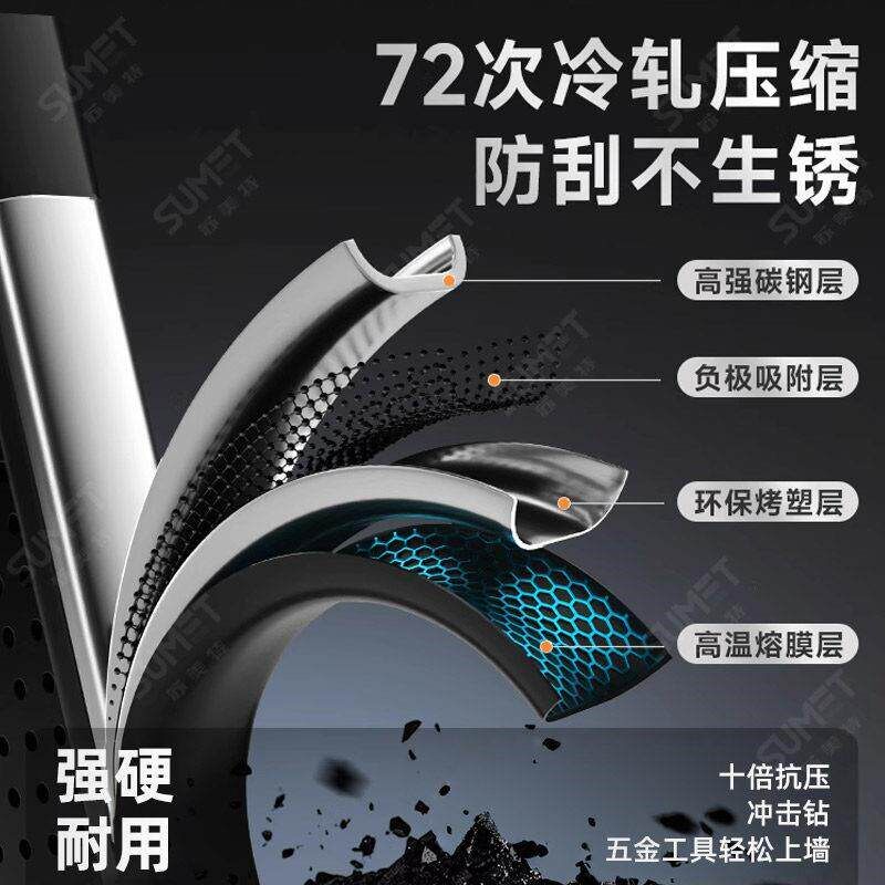 重型货架工具架柜带洞洞板多层置物架仓库露营五金汽修收纳放置架