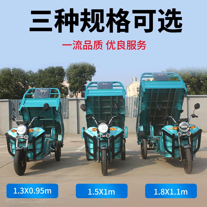 电动三轮车加厚拉货山区家用载重王新国标爬坡货车摆摊农用电瓶车
