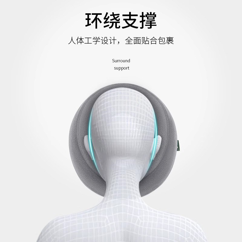 美容院美容床专用趴枕床上推拿按摩脸垫枕头带洞趴睡记忆棉枕头2