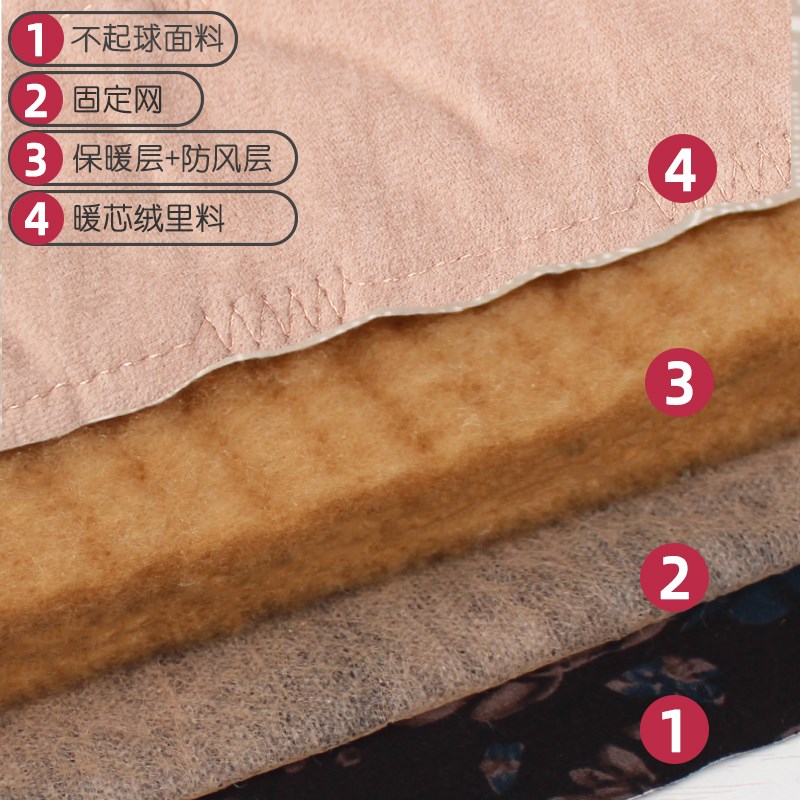 中老年人女轻薄款驼绒棉服妈妈秋冬装内胆小棉衣保暖内穿贴身棉袄