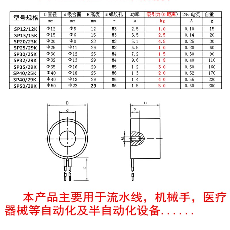 失电型永磁型电磁铁 通电消磁强力电吸盘工业自动化DIY磁性零配件