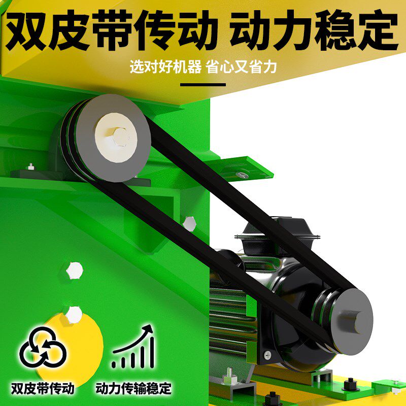 全自动锤片式玉米粉碎机多功能小型家用养殖粉碎五谷杂粮玉米芯