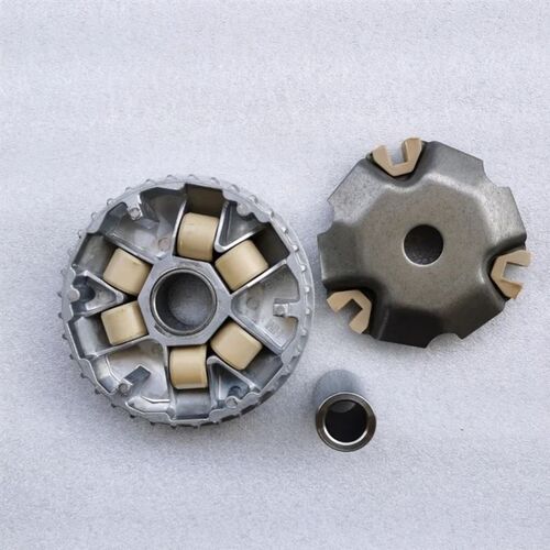 踏板机车望江125 WJ125T-32 仿UY125皮带 普利盘 驱动盘 普利珠