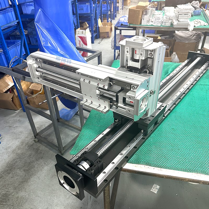 XYZ重型滑台定制三轴悬臂模组十字数控滑台滚珠丝杆直线模组工厂