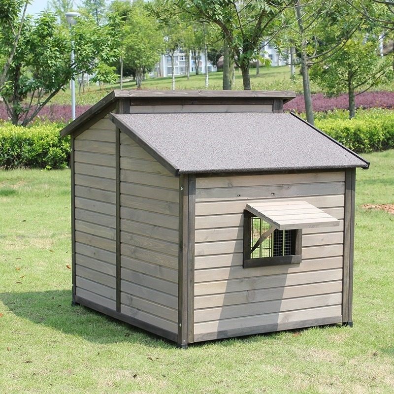 室外狗窝四季通用狗笼户外狗屋别墅大型犬防雨狗房子木屋犬舍猫窝