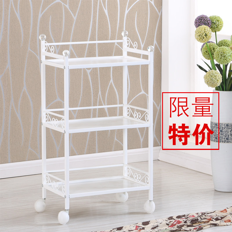 包邮特价欧式美容推车带抽屉美容院小推车美发工具车多功能置物架
