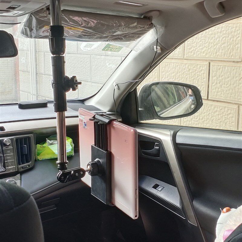 车载前挡车窗玻璃铝合金吸盘平板电脑支架IPAD手机多功能导航支架