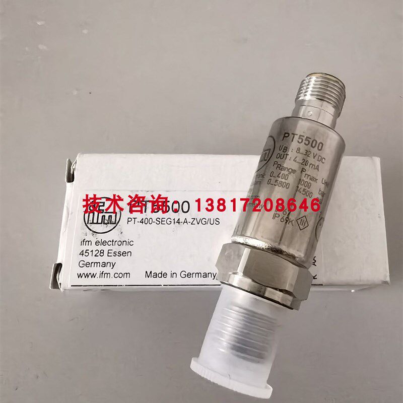 IFM易福门压力传感器PT5560 PT5400 PT5500 PT3550 PT9541传感器