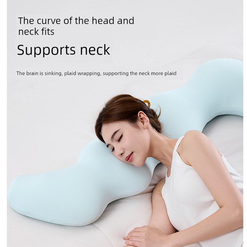 符合人体工程学的海马记忆泡沫睡眠长枕头枕头核心腿深睡眠拥抱枕