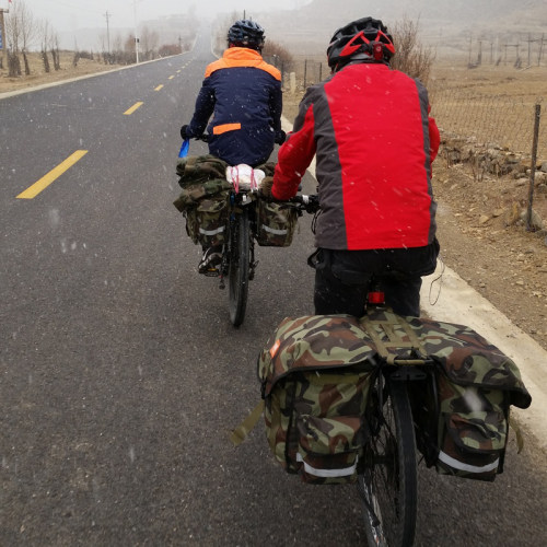 Boer Brother自行车后包 40L加强型防水驮包 山地车骑行驼包